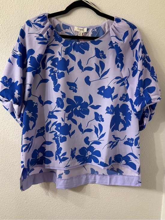 Umgee Tops - Umgee Floral Print Blouse | Lavender Mix | Boho Lightweight | Sm but fits Med